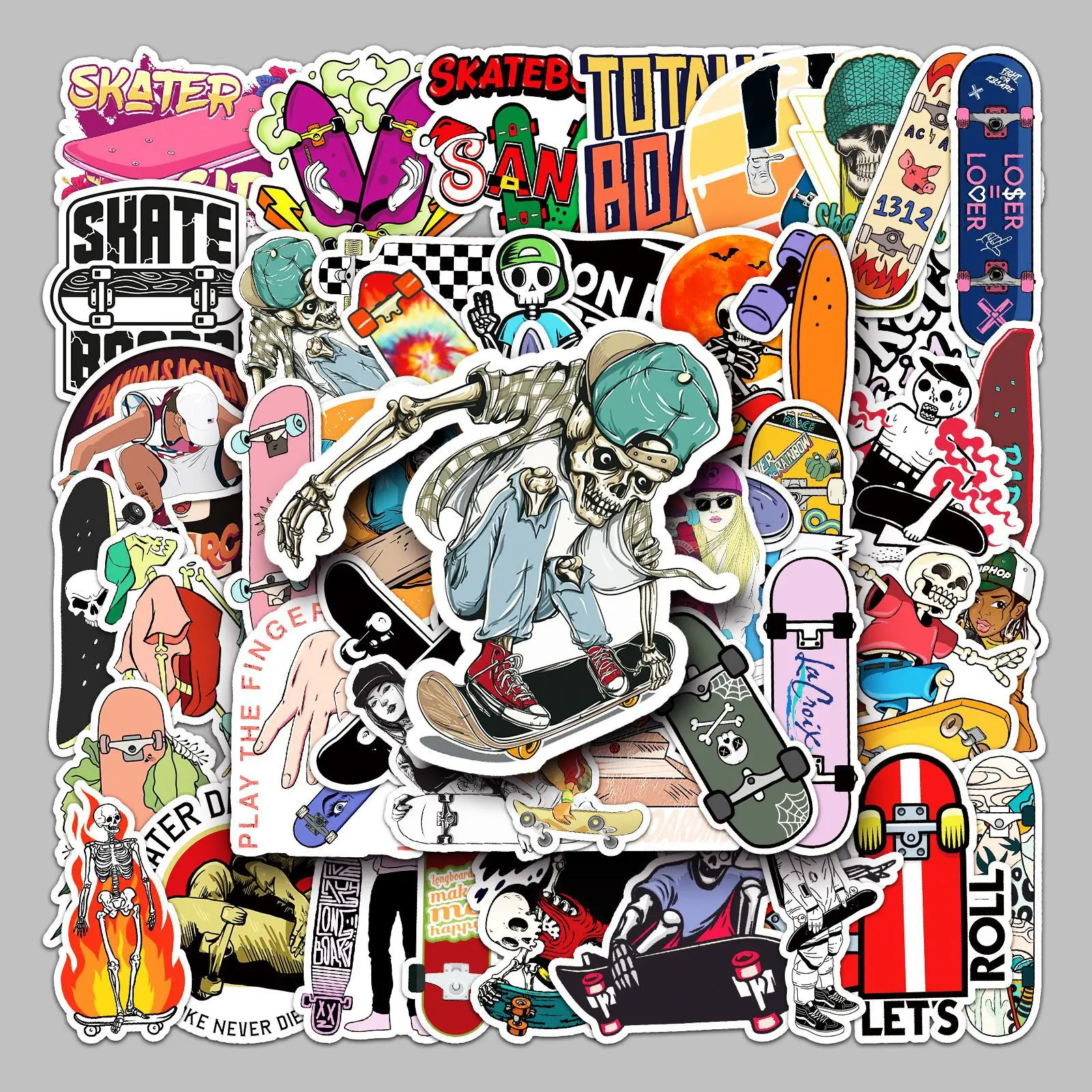 Рисунок 2 - Стикеры для скейтборда