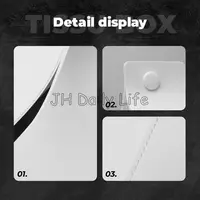 Player Game Controller Video Gamepad Tissue Box Cover Leather Tissue Box Holder Rectangular Tissue Holders for Home Office Car 2