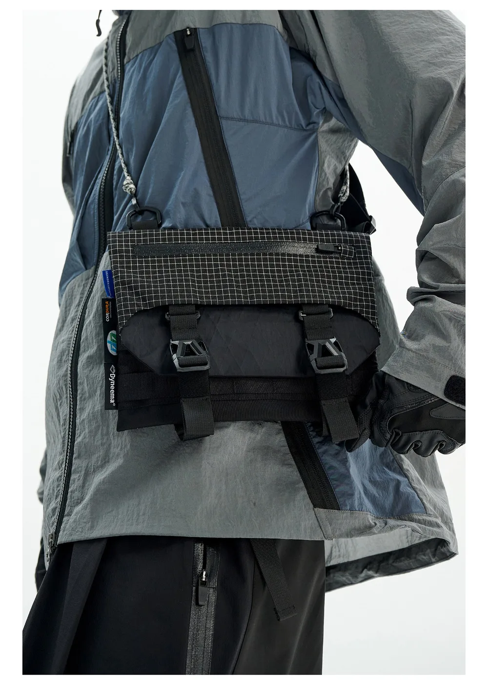 Reindee Lusion 24ss FP01 Multifunctional backpack combined materials xpac cd hard shell techwear accessories edc carrier