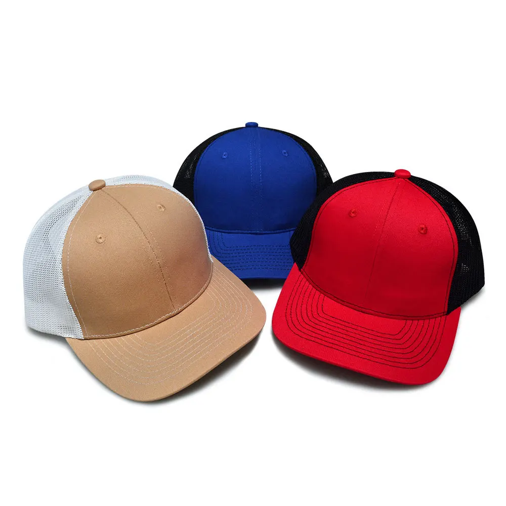 Gorras Cap Male High Quality Richardson Baseball Cap Cotton and Net Trucker Hats For Men Women Breathable Mesh Hat 3