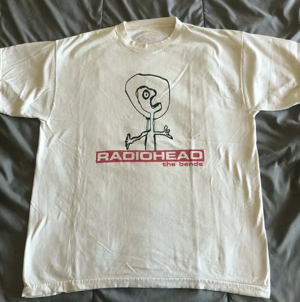 Discography Radiohead Radiohead 'The Bends' Vintage Style T-Shirt