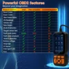 OBD2 Reader Diagnostic Tool, OBDII EOBD Car Code Scanner Check Engine Light Fault Code ,OBD Code CAN Protocols Diagnostic Tool 6