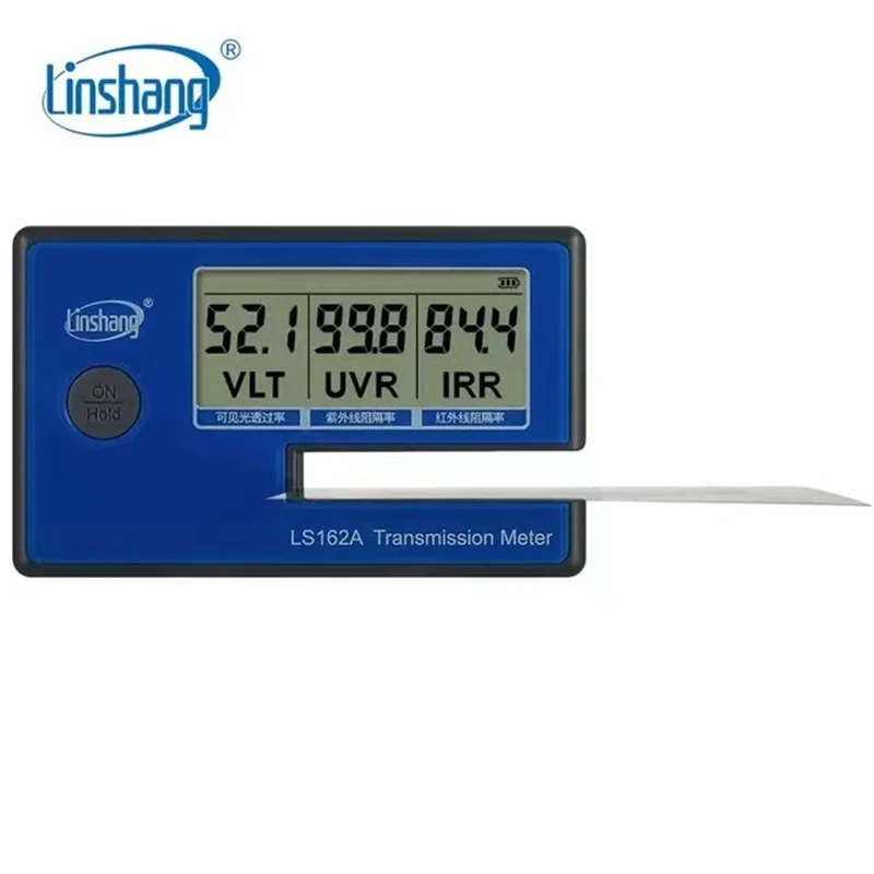 Linshang LS162A Handheld Window Film Transmission Meter with 1400nm IR rejection UV blocking rate Visible light transmittance