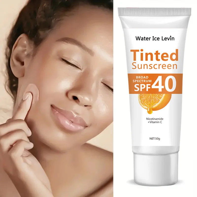 Orange Sonnenschutzcreme Feuchtigkeitsspendend Ölfrei Aufhellend_voghion.com