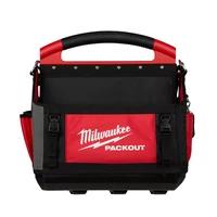 Milwaukee 48-22-8315 PACKOUT 15" Tote 31 Pockets Zipper Style Hand Tools Spare Parts Storage Kit Durable Suitcase 2