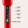 Professional Hair Straightener Brush Titanium Flat Iron with LCD Display Heating Curling Iron Fast Hair Straightening Iron 3