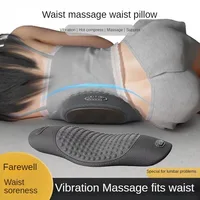 Sleep on the bed with a lumbar pillow, use electric massage to treat back pain, and use special heated sleeping pads to support 1