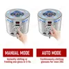 GZZT 2 in 1 Dry Ice Maker and Bar Glass Cup Chiller Dry Ice Making Machine Frost Forming Machine Commercial for Restaurant Bar 6