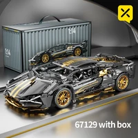 1280PCS Sports Car Building Blocks Toys 1:14 MOC Building Set Racing Car Model Super Cars as Birthday Gifts for Boys and Adults 1
