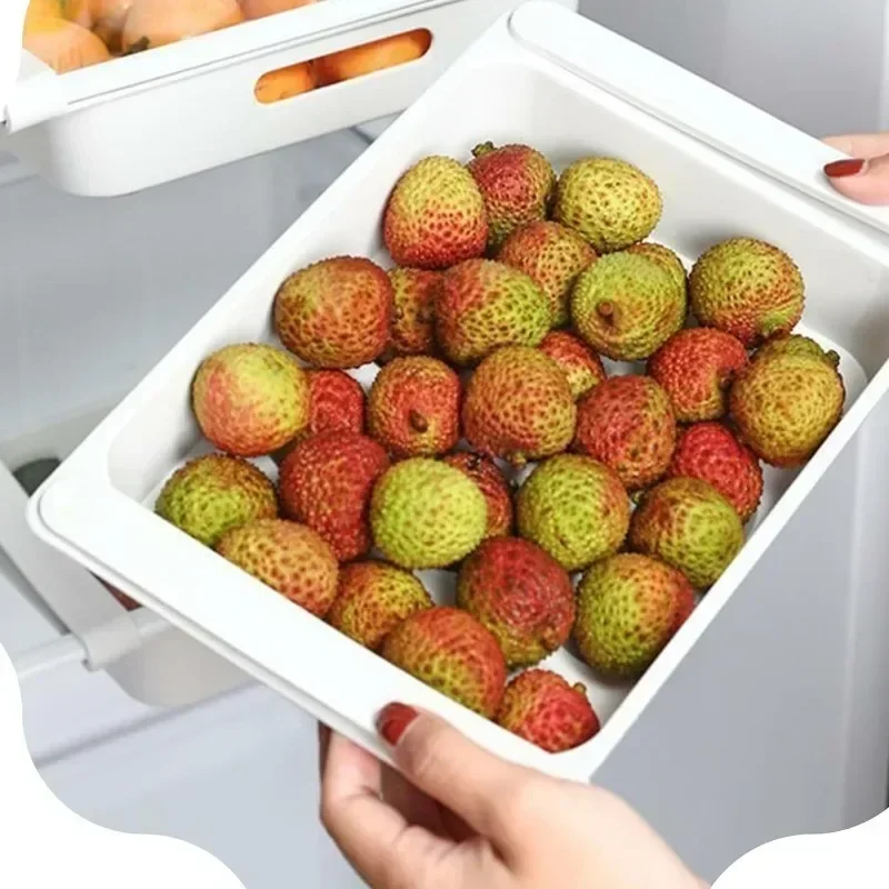 Fridge Egg Drawer Organizer Holder Trays Refrigerator Egg Container Egg Storage Bin Home Kitchen Supplies 5