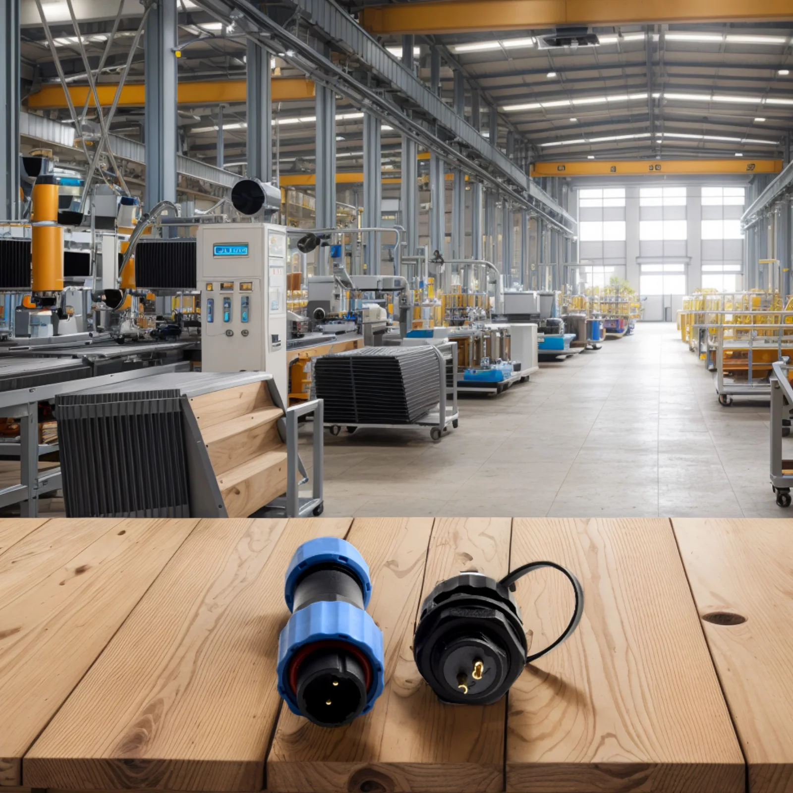 SP16 Series Waterproof Socket Connector Available in 2 3 4 5 7 and 9 Pin Configurations for Secure Connections
