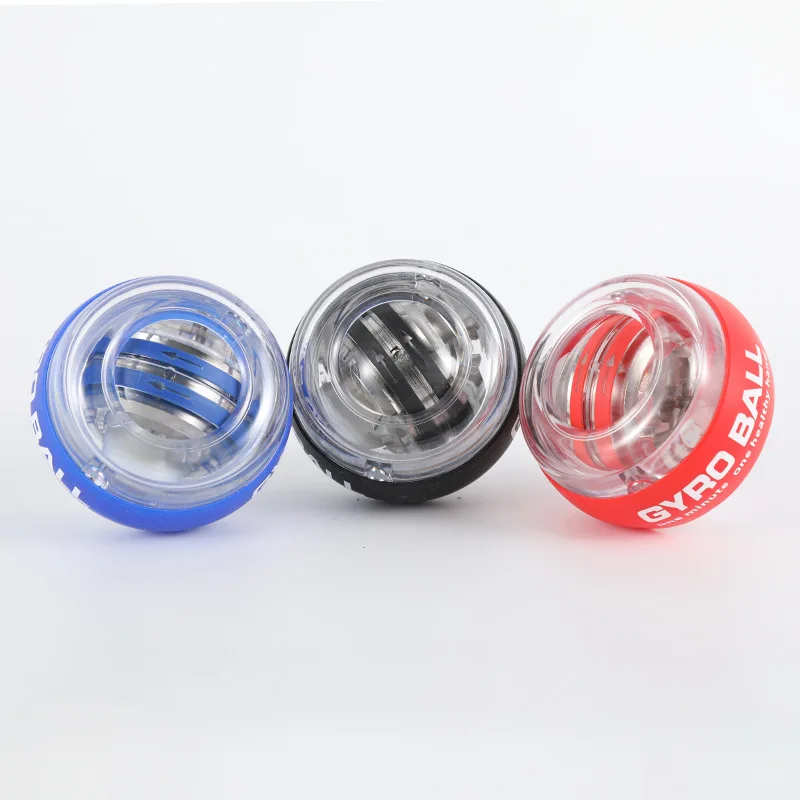 Arm Strength Wrist Muscles Leisure Grip Training Self-Starting Wrist Ball Gyro Power Ball with LED Flash Light