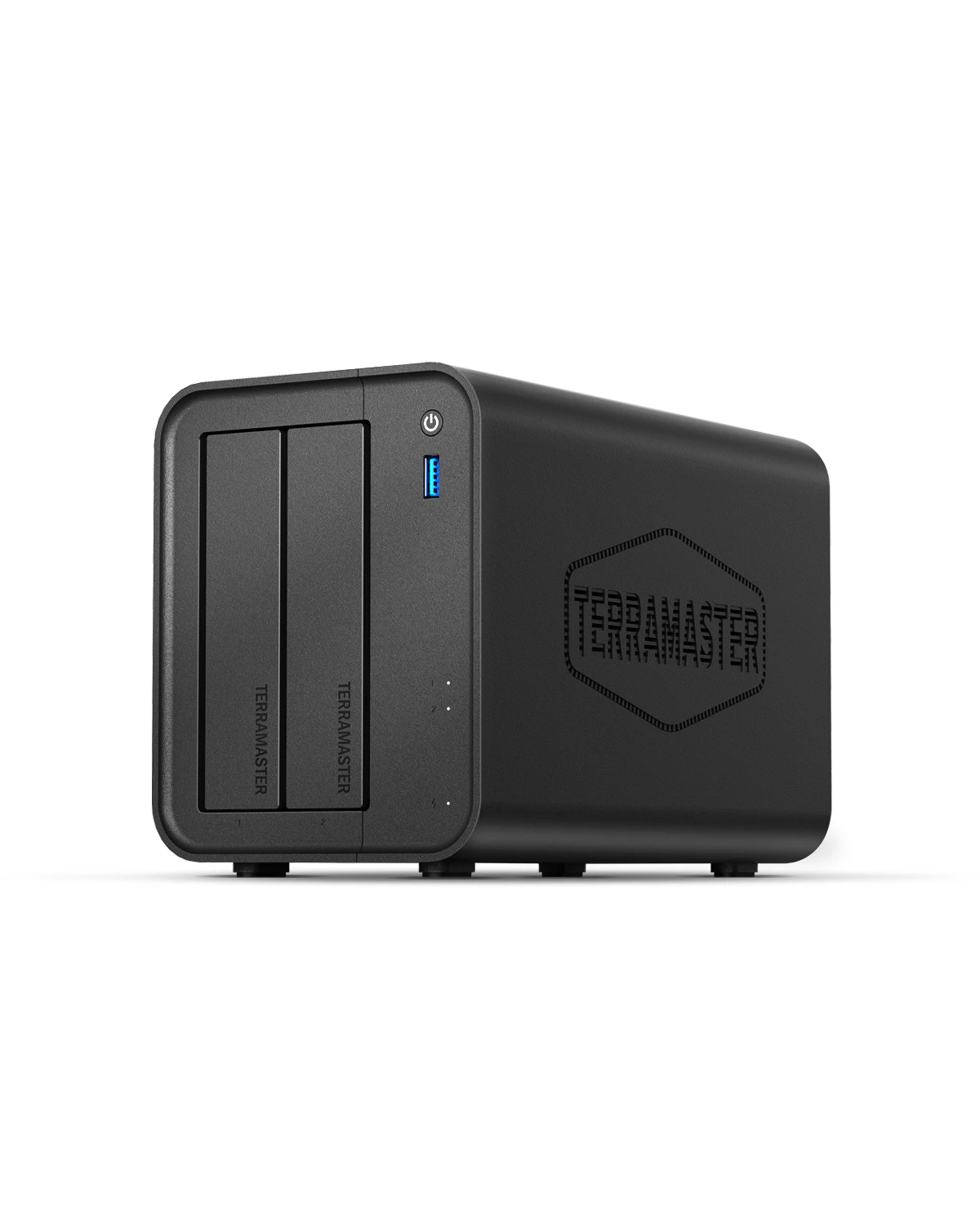 TERRAMASTER F2-425 2-Bay NAS Storage –Intel x86 Quad-Core CPU, 4GB