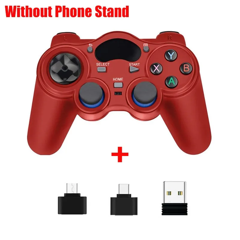 2.4 G Controller Gamepad Android Wireless Joystick Joypad with OTG Converter For PS3/Smart Phone For Tablet PC Smart TV Box 