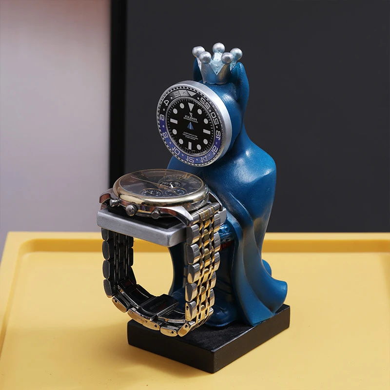 New Resin Watch Stand Cartoon Watch Bracket Fashion Box Case Clock Gift Organizer Home Decorations Holder Stand