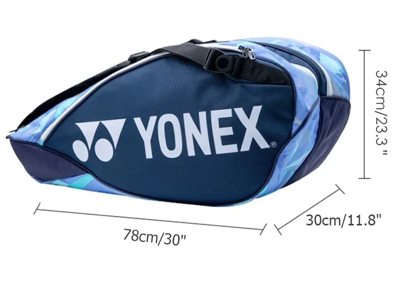YONEX Tour Edition Yonex Racket Bag Professional Sports Bag With Independent Shoes Compartment For Women Men For 6 Rackets 3