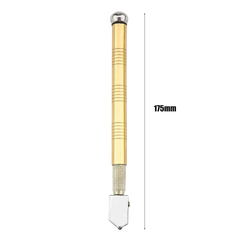 Glass Cutter Cutting Metal Handle Steel стеклорез Glass Rhinestone Self-lubricating Oil Feed Tipped Glasses Craft Glazing Tool