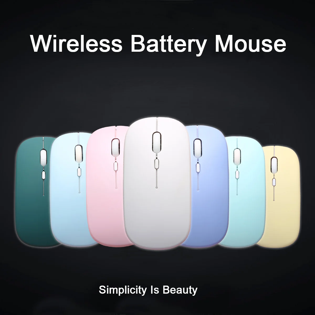 Ergonomic Wireless Bluetooth Mouse