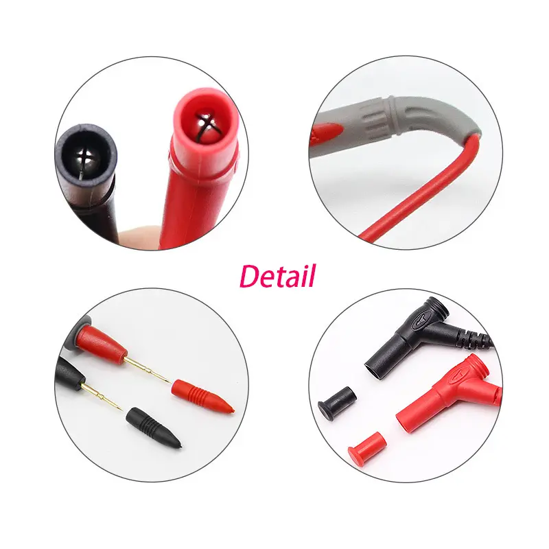 1000V 20A 10A Universal Digital Multimeter Probe Test Leads For Multimeter Feelers Multimeter Wire Cable Pen Tip image 4