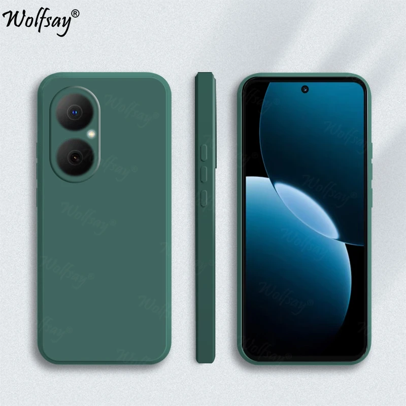 Candy Anti-Knock Liquid Silicone Back Case - Original Pastel Cover