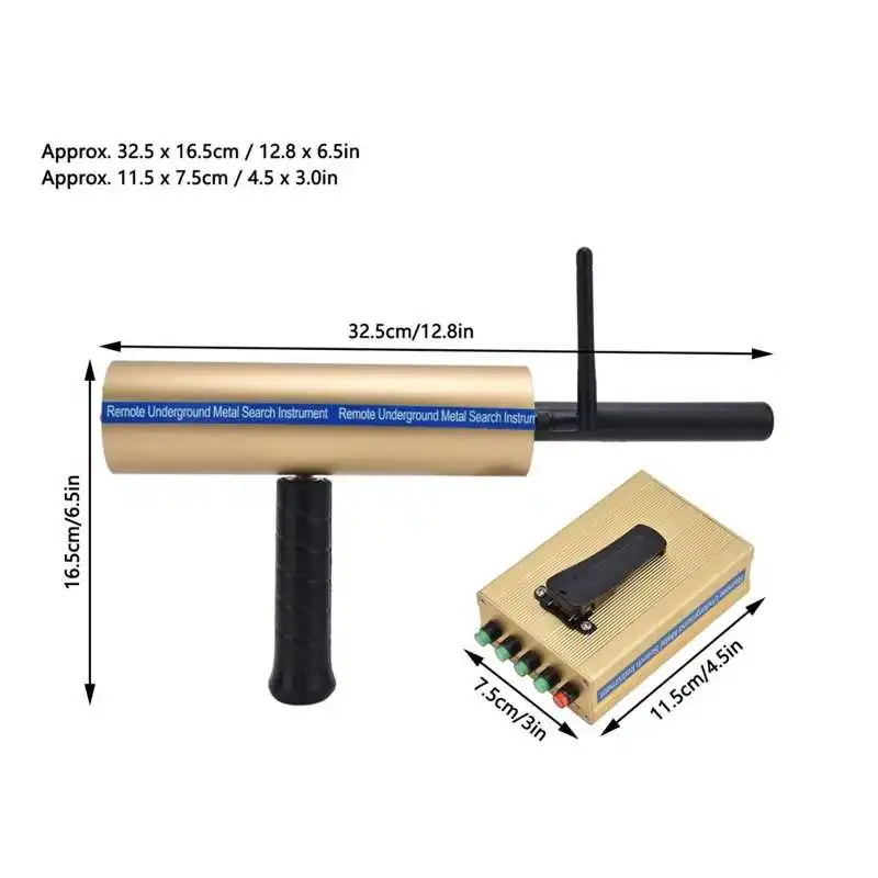 Gold Detector 1000 Meters High Sensitivity Professional Gold Silver Copper Finder Scanner