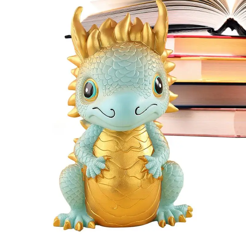 

Cute Cartoon Dragon Money Saving Box Dragon Figures Money Saving Pot Cute Cartoon Dragon Figures Money Coin Banks Tabletop