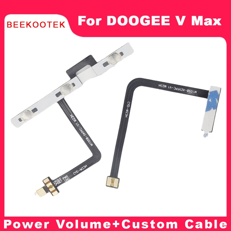 Nuovo Pulsante Del Volume Di Alimentazione Originale Doogee V Max E Cavo Del Pulsante Personalizzato Flex Fpc Accessori Per Smartphone Doogee V Max