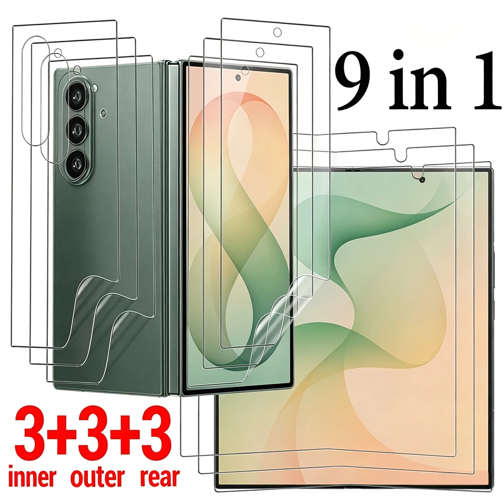 Flexible Hydrogel Film Full Cover HD Clear Screen Protectors
