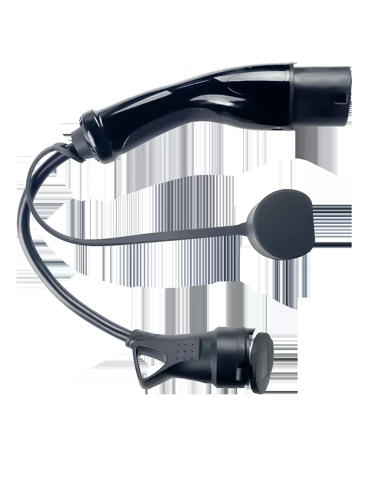 16A 3.5kw Type2 to Schuko Adapter Mennekes Type 2 to European Domestic Socket for Electric Scooters E-Bikes EV Charging Adapter