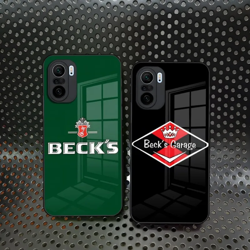 Custodia Per Telefono Beer Beck S Per Xiaomi 12 13 X Redmi Note 11 10 S T Lite Pro Poco M4 X3 Glass