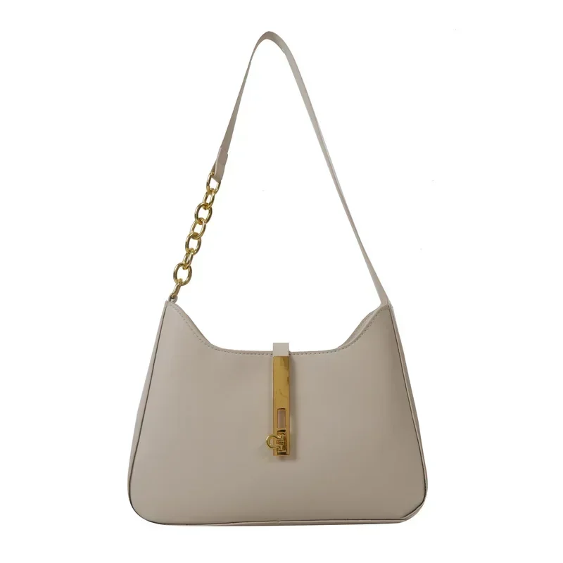 Women's Bags Luxury PU Leather Shoulder Bag for Women Casual Solid Color Design Handbags Brand Purse 2026 Fashion Shopper Clutch 9