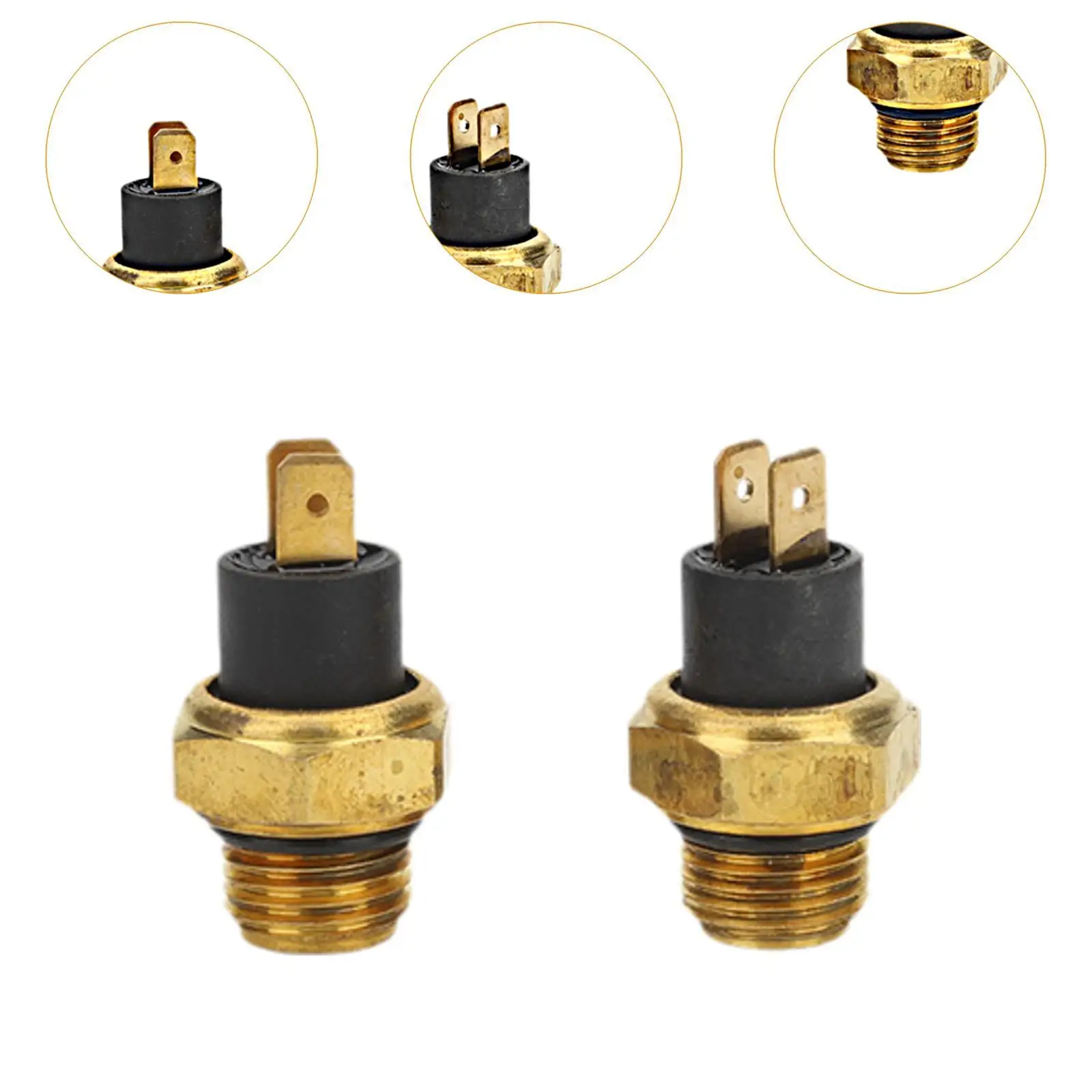 2x 65°C Cooling Fan Thermo Switch Directly Replace Water Temperature Transducer 2x 65°C Cooling Fan Thermo Switch Directly Replace Water Temperature Transducer