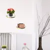 Floating Shelves Wall Mounted Glass Shelf For Bathroom Decor Reusable Iron Glass Hang Shelf Home Decor For Offices Kitchen 2