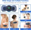 EMS Electric Foot Massager Pad Pulse Massage Patch Relief Pain Relax Feet Neck Back Acupoints Massage Improve Blood Circulation 6