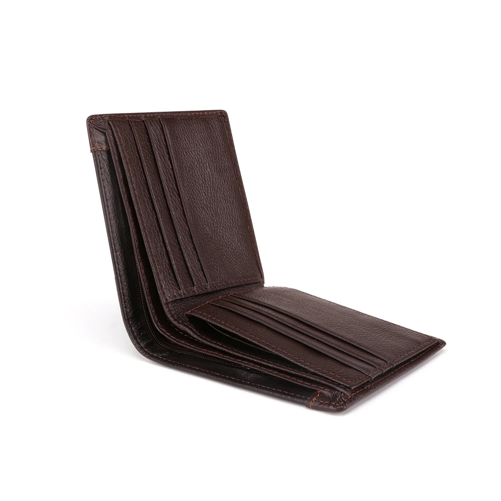 Small Man Wallet Retro leather Bank Card Wallet New men's wallet  RFID anti-theft fashionable men's bag Money Wallet For Men