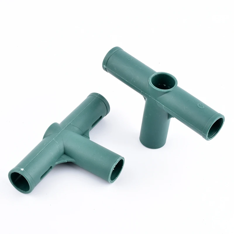 Greenhouse Frame Building Connector 19mm Gardening Flower Stands Plant Support Stereo Plane Joints Shelves Fixed Accessories plant support connector square tube connection piece