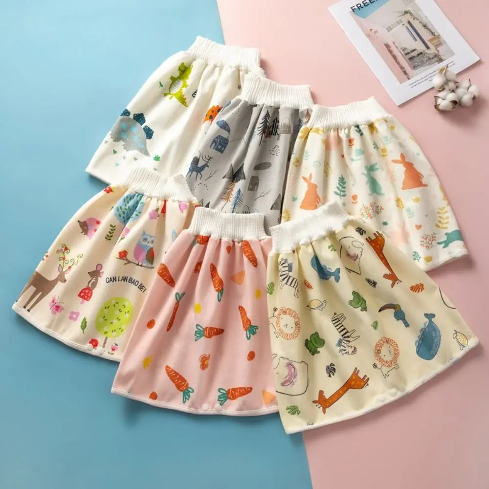

Underwear Baby Nappies Infants Nappies Cotton Pant Skirts Sleeping Bed Clothes Training Pants Baby Diaper Skirt