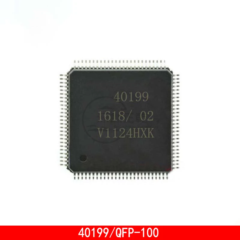 1-5PCS 40199 QFP-100 Dongfeng Peugeot 308 automobile engine computer board chip In Stock