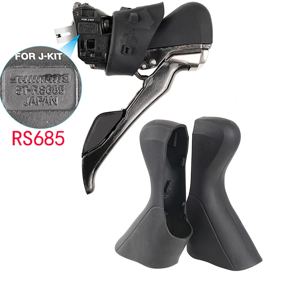 Cuffie Copri Leva Shimano ST-6800/5800/4700/4703 Per Bici Da Strada - Nero