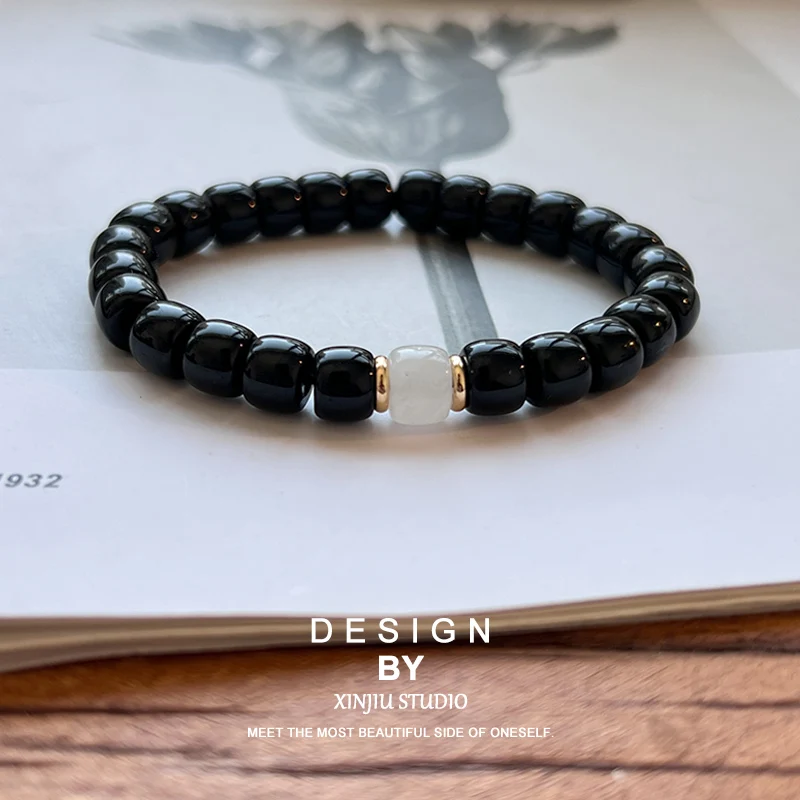 

Xinjiu Fashion trend jewelry Chinese style natural stone bracelet men's jewelry bracelet
