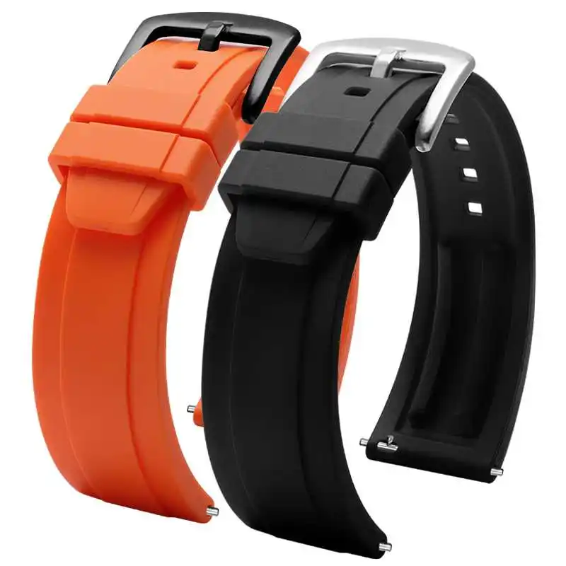 

Ремешок силиконовый для наручных часов, резиновый водонепроницаемый быстросъемный спортивный браслет для Seiko Omega Mido M005, 20 мм 22 мм 24 мм