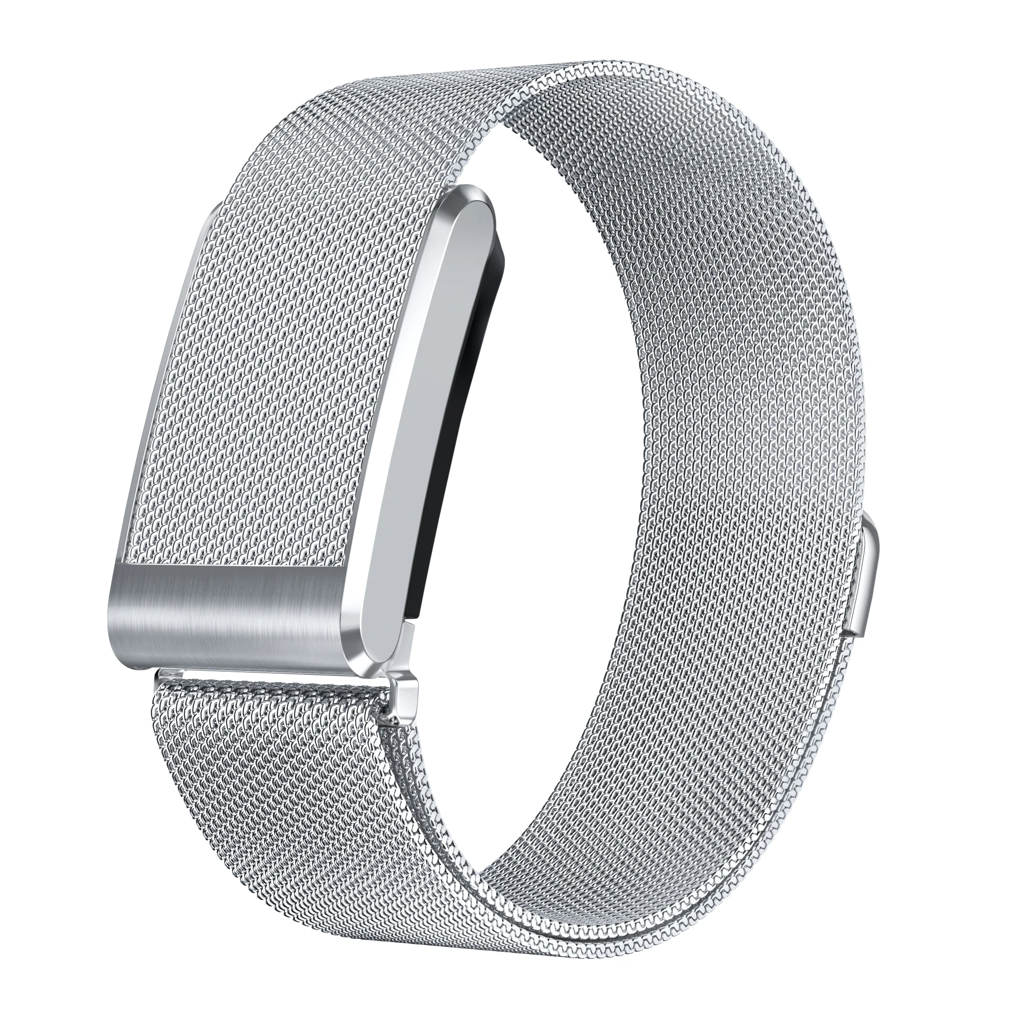 Milanese Metal Strap with Magnetic Buckle - Comfortable Adjustable Sports Bracelet Wristband