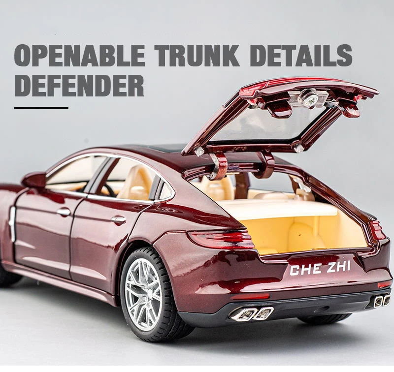 New 1:24 Porsches Panamera Alloy Car Model Diecasts Toy Vehicles Toy Cars Sound And Light Kid Toys For Children Gifts Boy Toy|