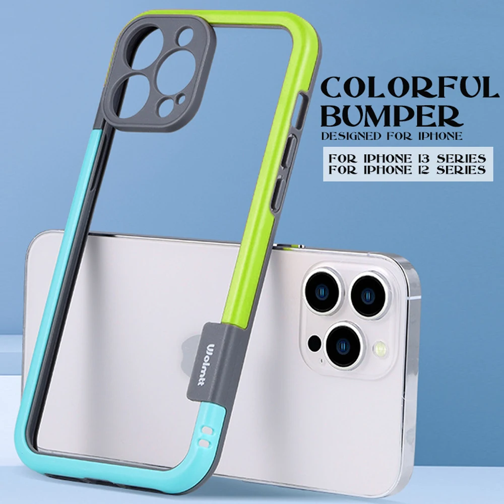 Premium Soft Bumper Air TPU Silicone Anti-Knock Phone Case