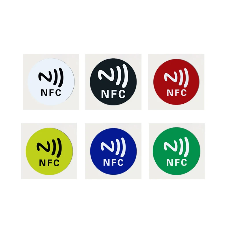 20pcs NFC Stickers Protocol ISO14443A 13.56MHz Ntag 213 Universal Label RFID Tags for Share Personal Automation Shortcuts