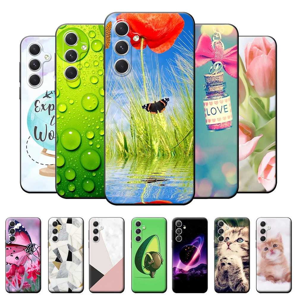 Per Samsung S23 Fe Custodia Custodia In Silicone Antiurto Per Custodia Samsungs23 Per Samsung Galaxy S23Plus S23Ultra Soft Cover Fundas