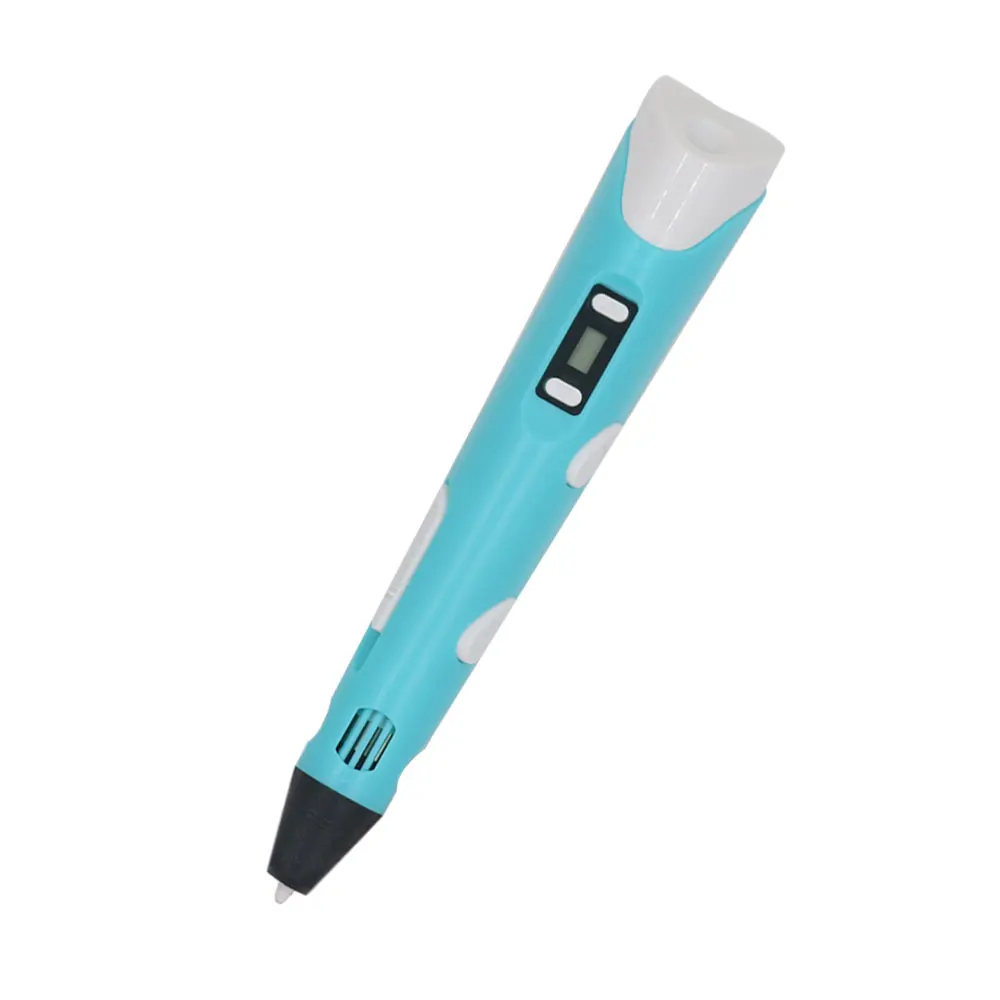 3D Pen with LCD Display Children Printing Pen Compatible with PLA/ABS Filament Creative Gift for Birthday and Christmas 3d printing pen