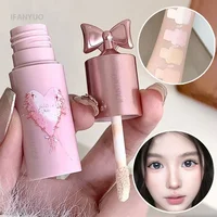 Correcteur éclaircissant liquide blanc rose, bâton de surbrillance mat pour le visage, couverture de taches d'acné, cernes, correcteur hydratant, maquillage 1