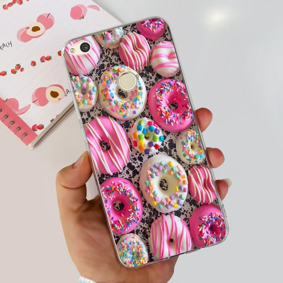 Floral Love Heart Soft Silicone Clear Phone Case