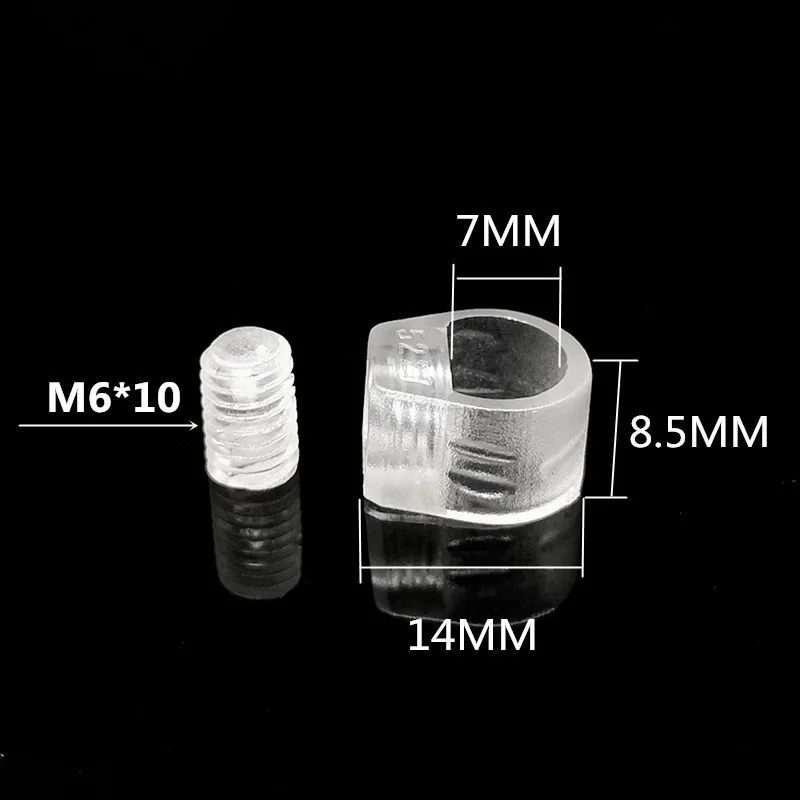 1000 pieces per Pack Plastic Strain Reliefs Cable Grips For Lighting Cord Fixings